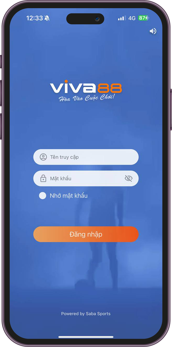 Vào Bong88 bằng app